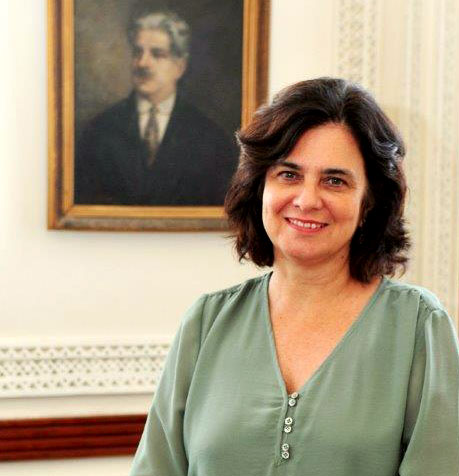 Fotografia de Nísia Trindade, presidente da Fiocruz