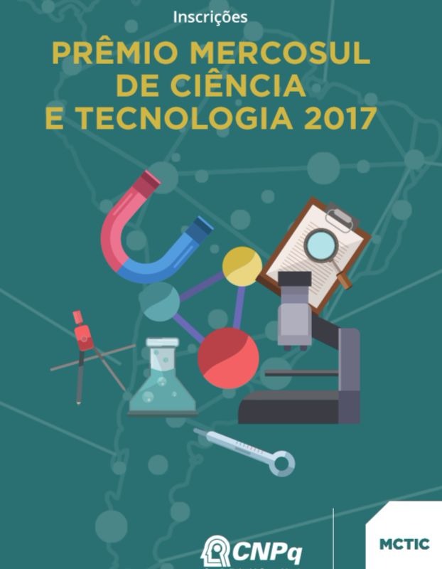 Prêmio Mercosul de Ciência e Tecnologia 2017 está com inscrições abertas