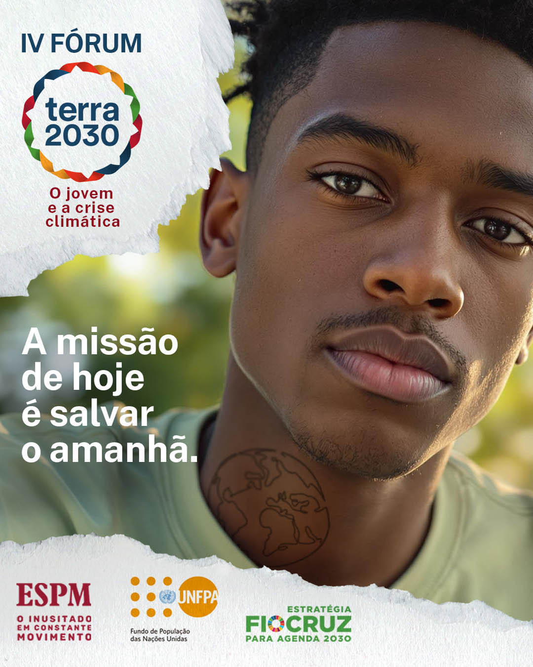 Fórum Terra 2030 debate protagonismo juvenil frente a crise climática