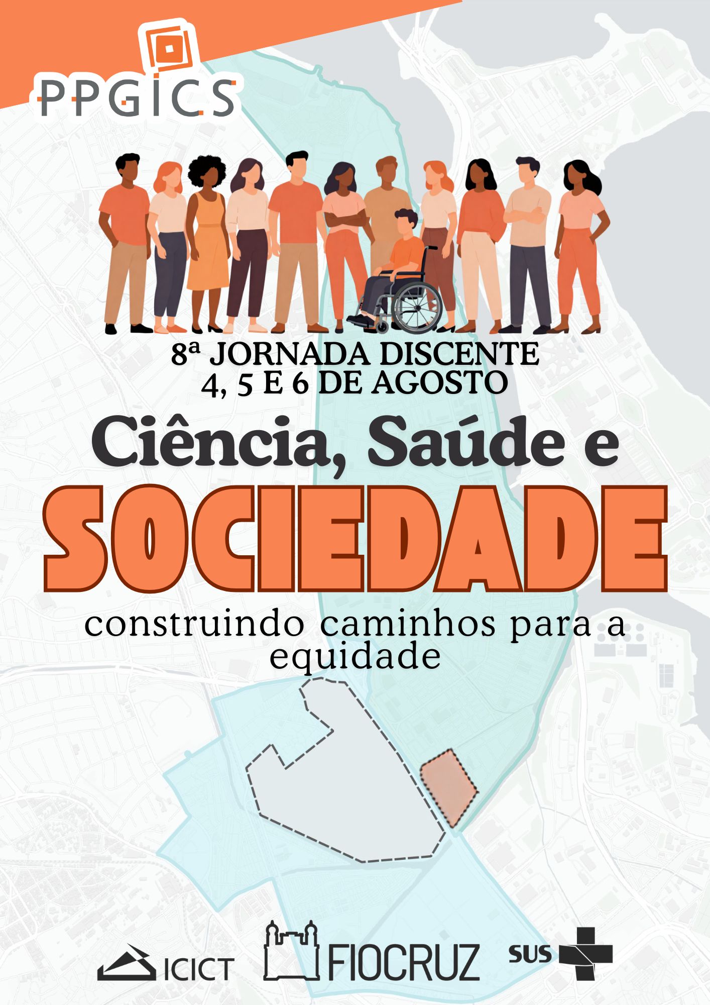 8ª Jornada Discente do PPGICS começa dia 4/8