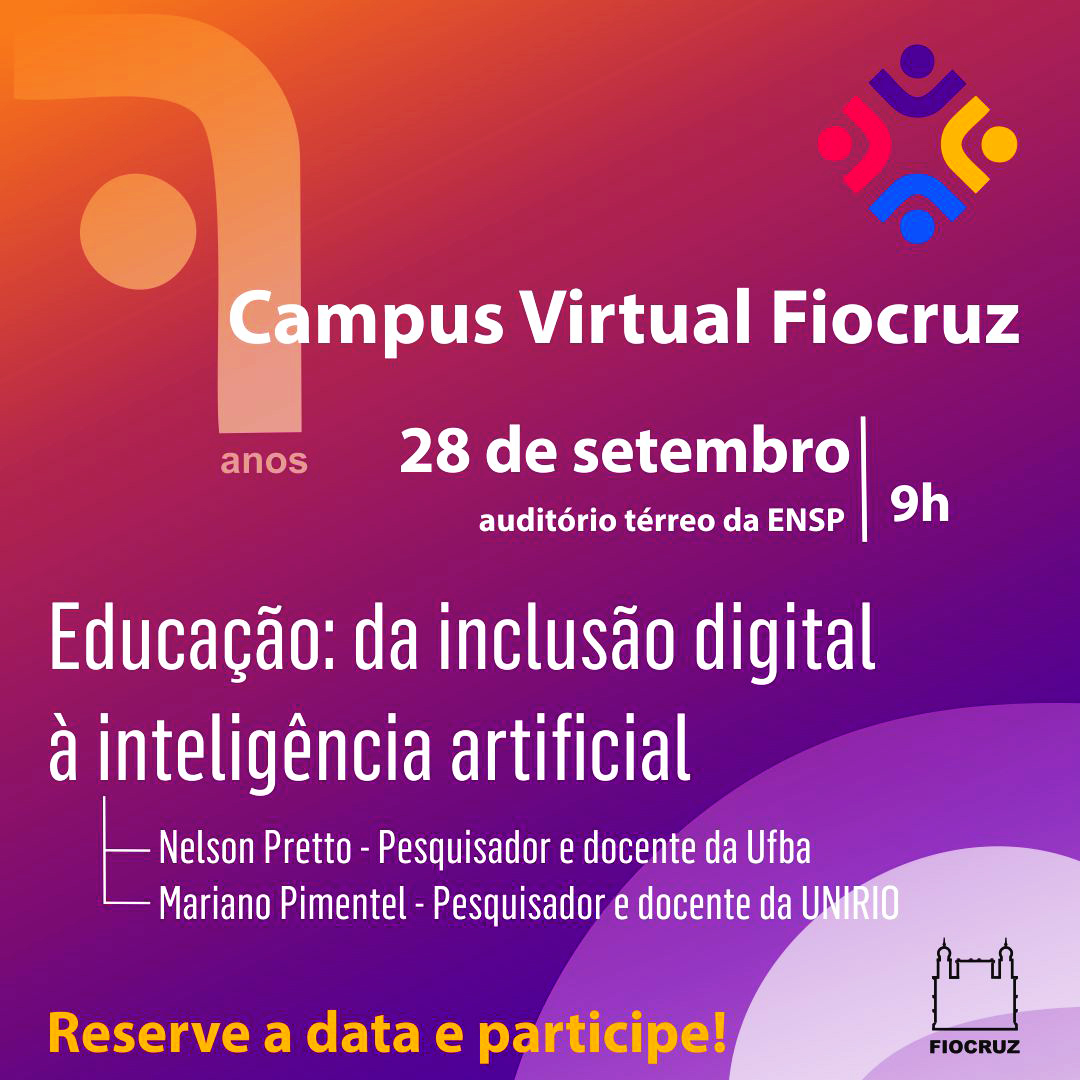 Campus Virtual comemora 7 anos debatendo avanços e desafios das tecnologias digitais na educação