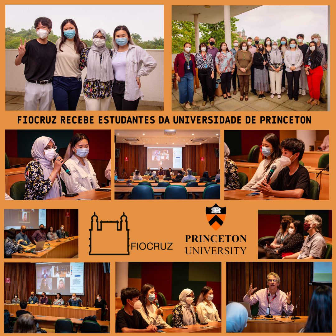 Fiocruz recebe estudantes americanos em parceria com a Universidade de Princeton