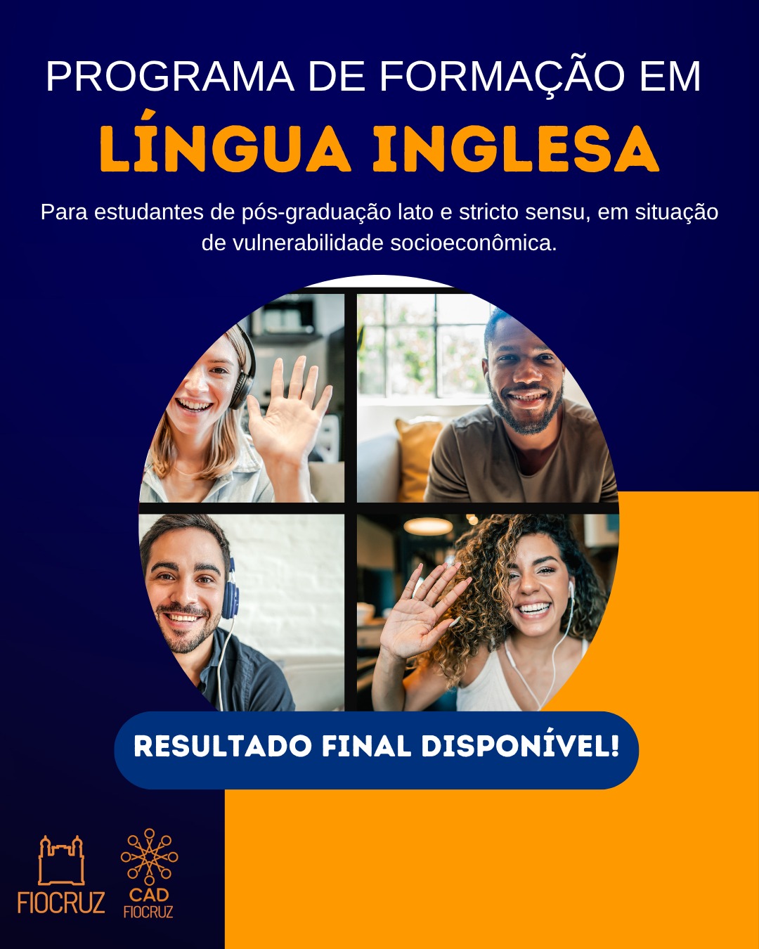 Confira selecionados para Programa de Formação em Língua Inglesa 2025