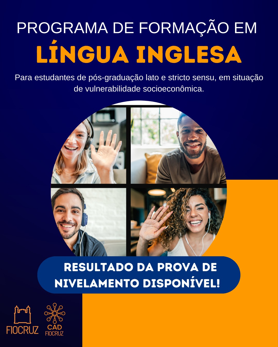 Programa de Formação em Língua Inglesa 2025: confira resultado das provas de nivelamento