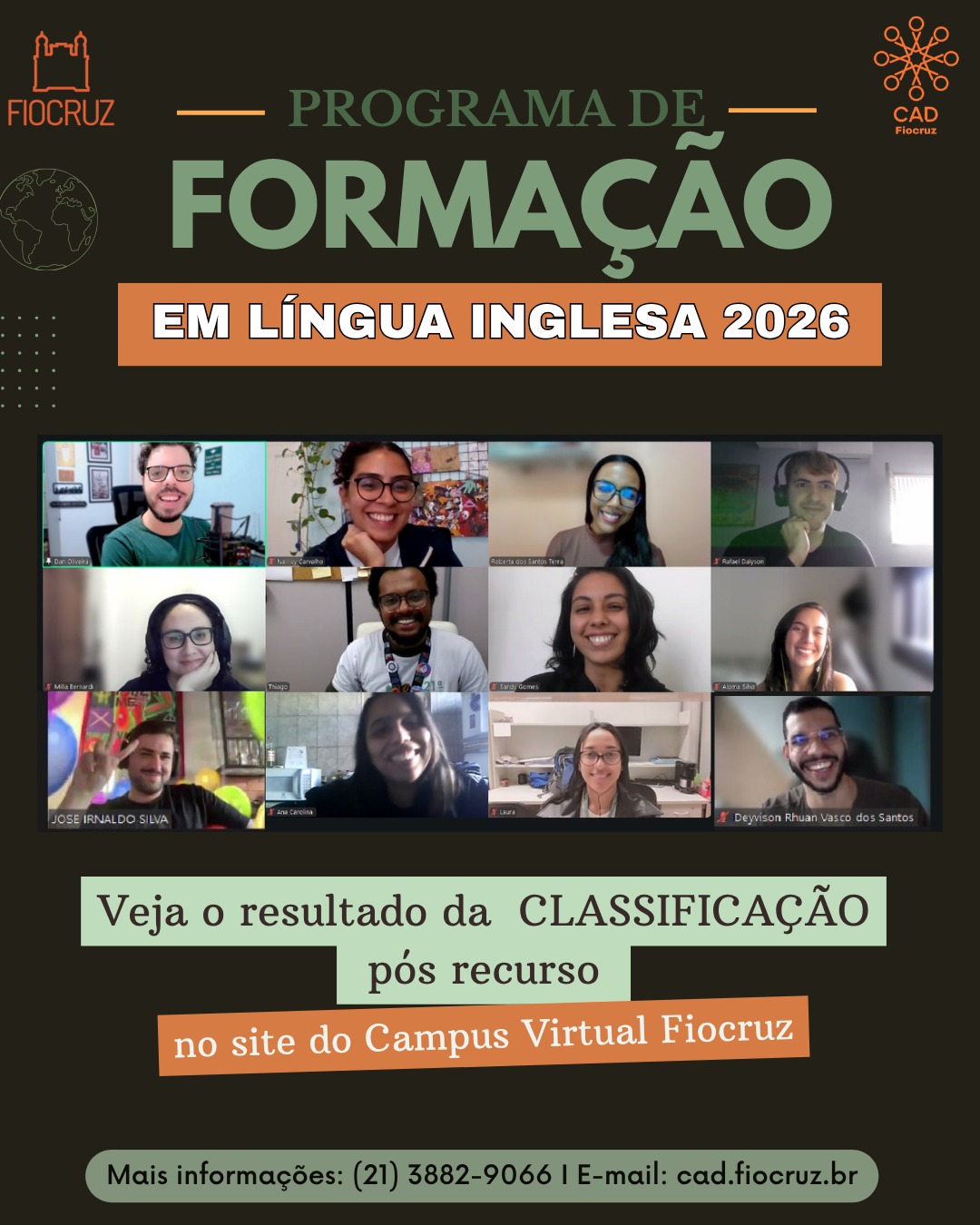 Programa de Formação em Língua Inglesa 2026: confira classificação pós-recursos