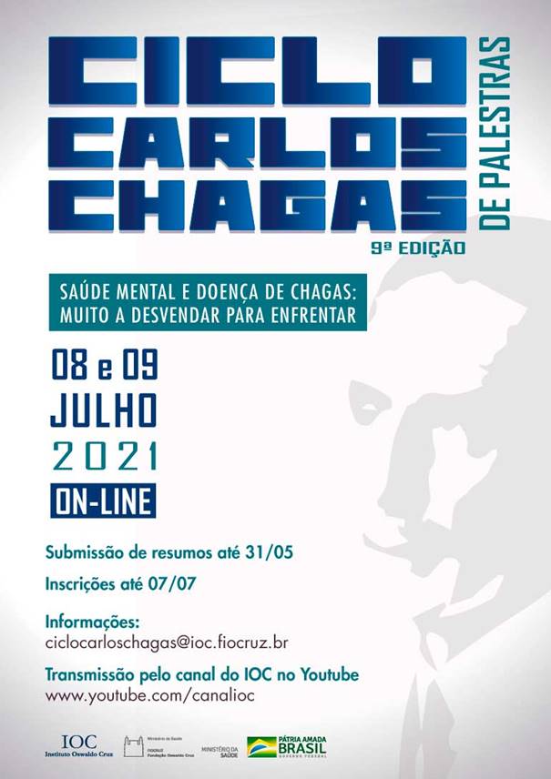 Inscrições abertas para IX Ciclo Carlos Chagas de Palestras
