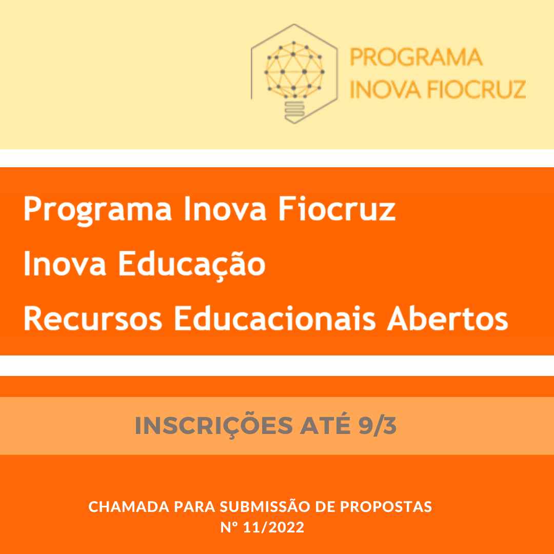 Inova Educação: confira errata da Chamada - Inscrições até 9/3