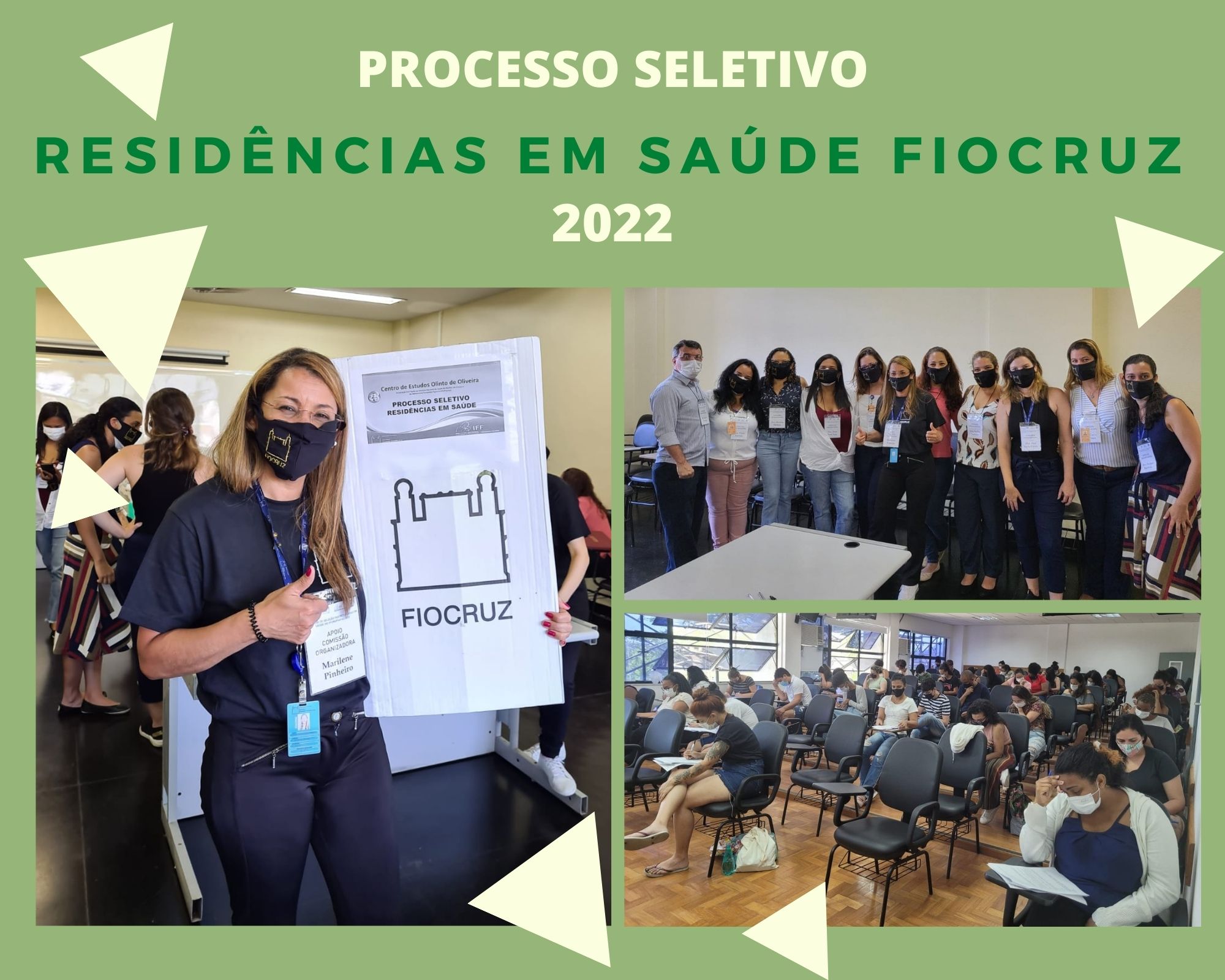 Residências em saúde da Fiocruz comemoram sucesso na seleção 2022