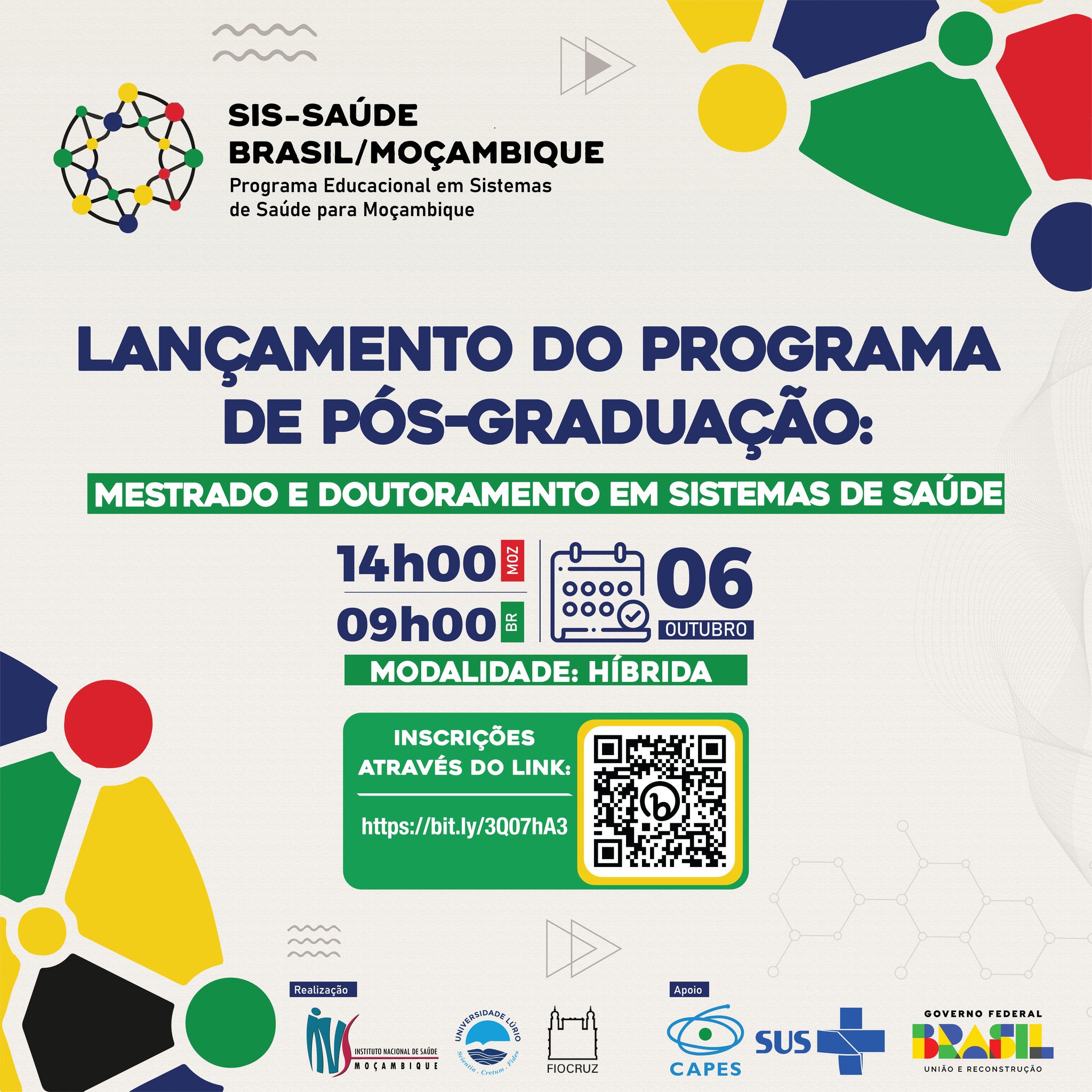 Fiocruz e Moçambique lançam SIS-Saúde: consórcio de programas de pós da Fiocruz que visa fortalecer os sistemas de saúde da região