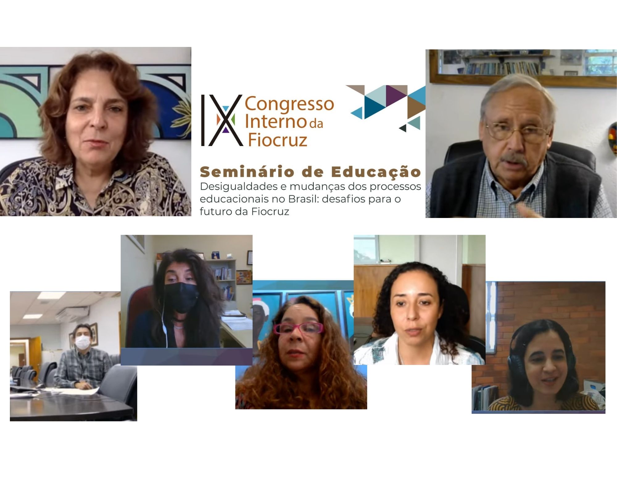 Fiocruz debate desigualdades, mudanças e desafios dos processos educacionais no Brasil