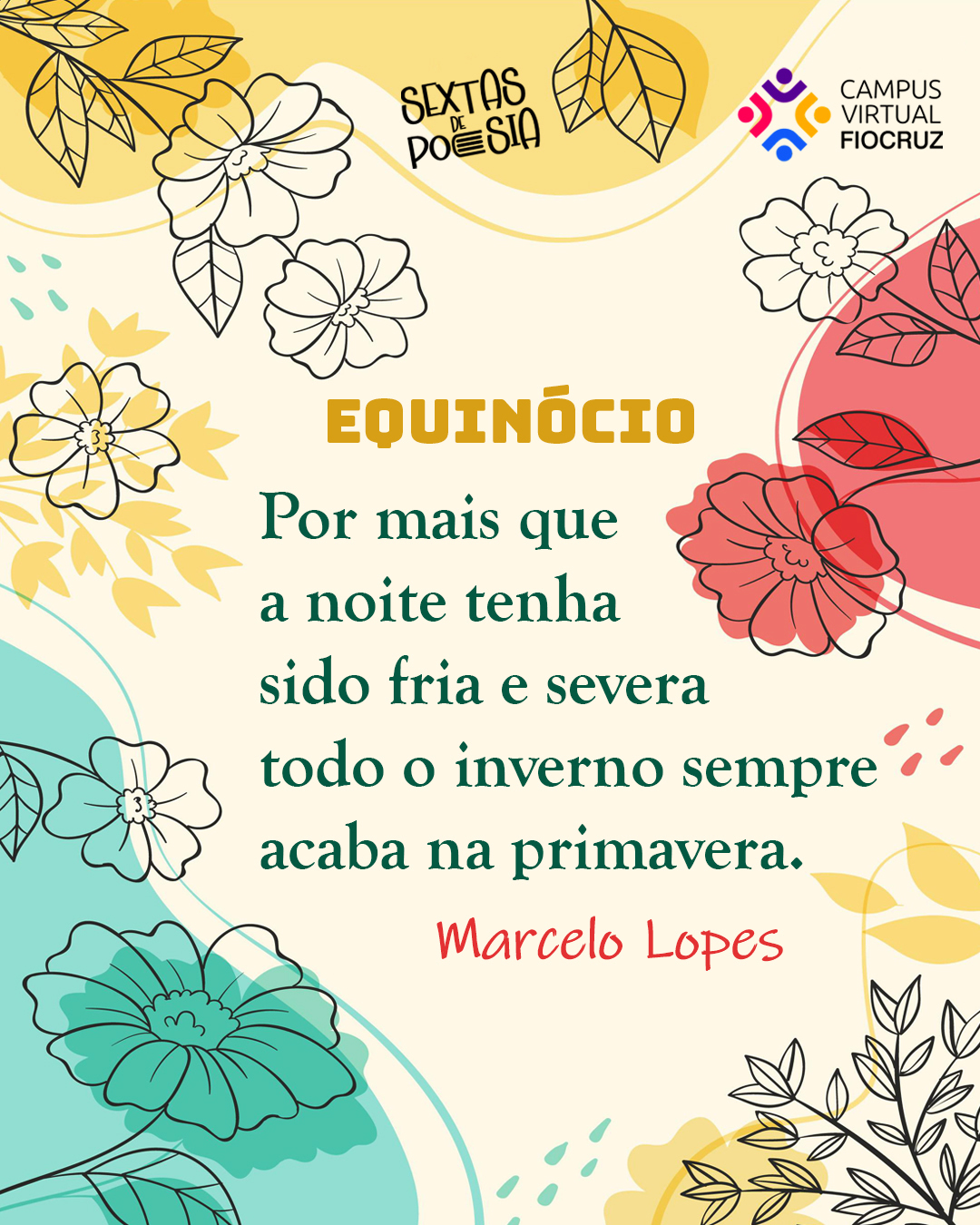 Sextas convida a sentir o frescor e a luz da primavera