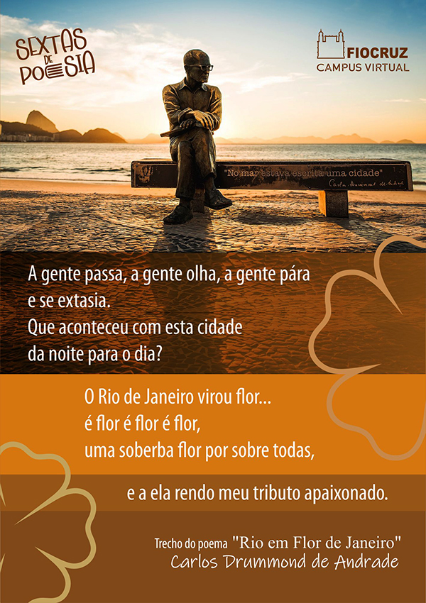 Sextas homenageia o Rio de Janeiro com poema de Drummond