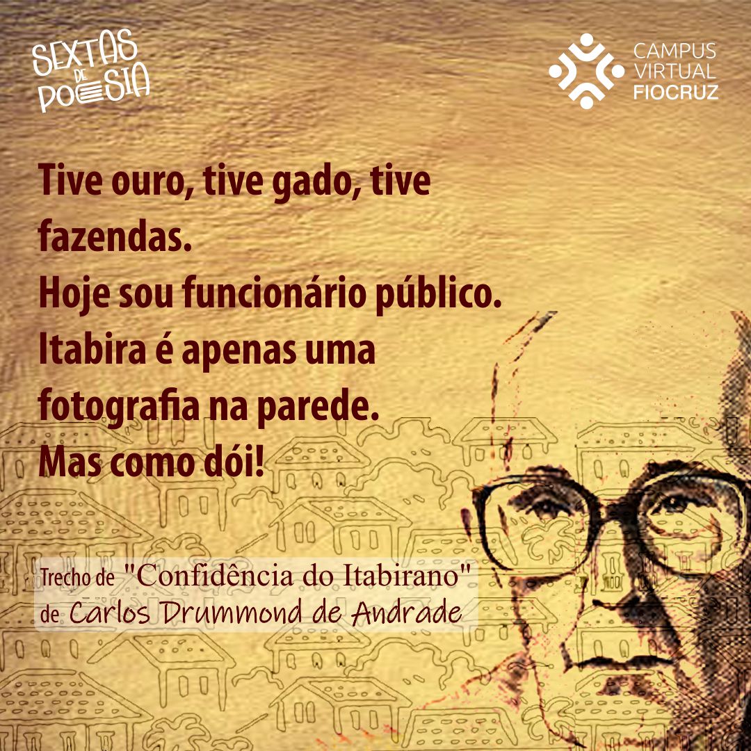 1 poesia por dia — Procura da poesia, por Carlos Drummond de Andrade