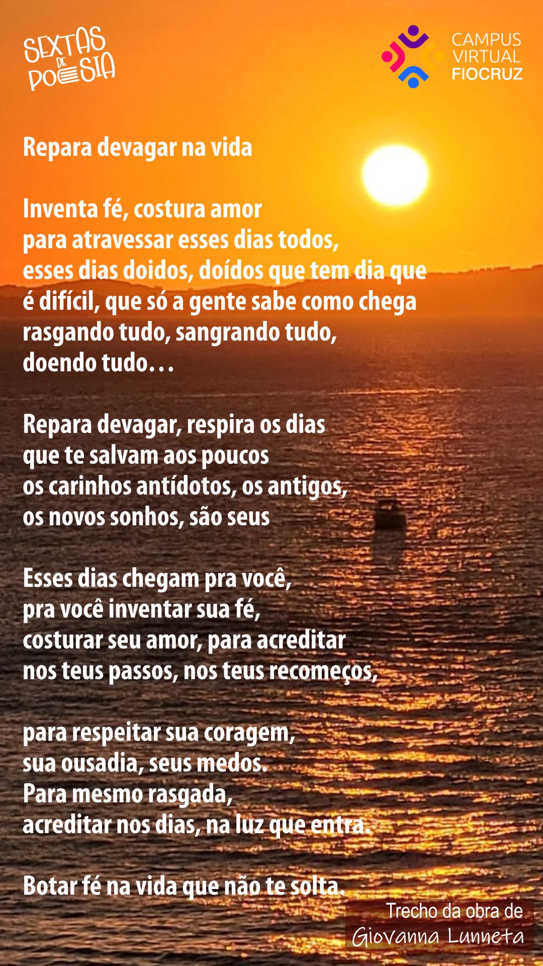 Sextas apresenta jovem poeta alagoana Giovanna Lunetta