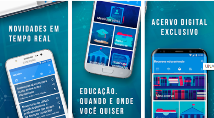 UNA-SUS lança app para facilitar o acesso dos profissionais de saúde a cursos e materiais educacionais