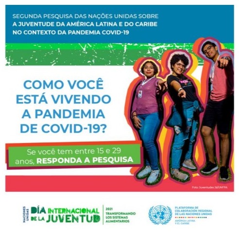 Pandemia: Nações Unidas realiza pesquisa com juventude da América Latina e Caribe
