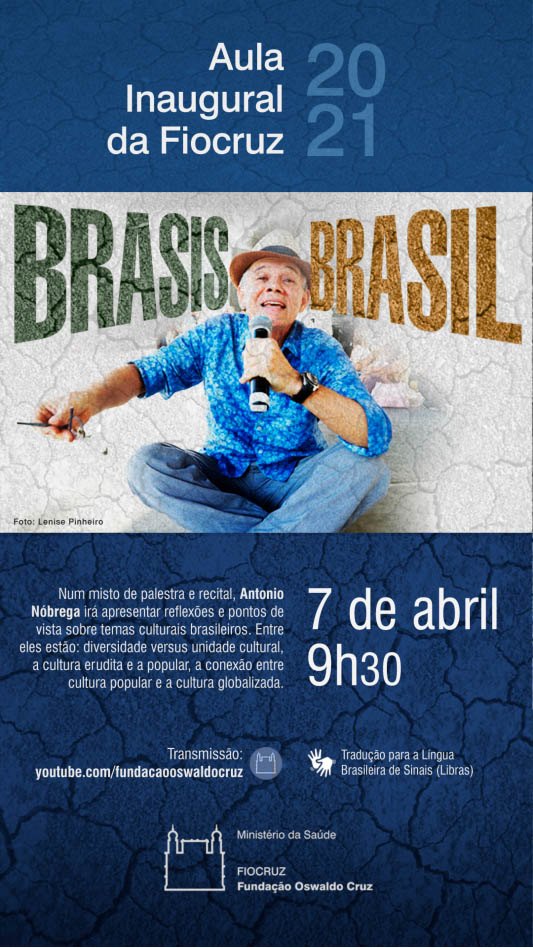 Aula inaugural abordará reflexões sobre temas culturais do Brasil