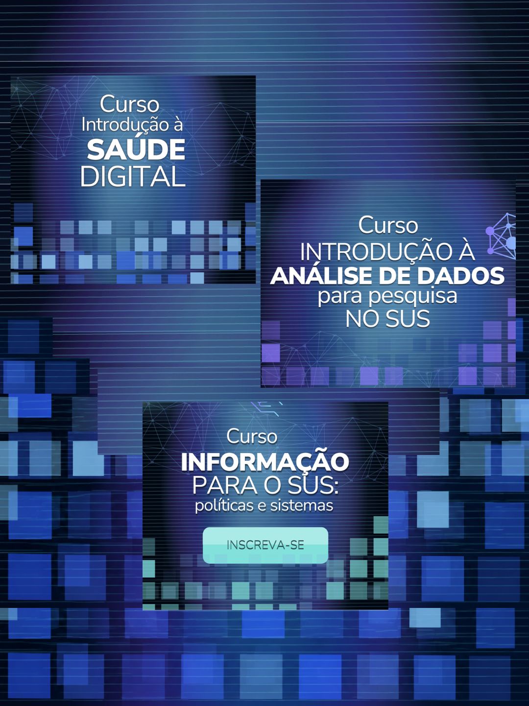 Formações em Ciência de Dados e Informações em Saúde para o SUS seguem com inscrições abertas