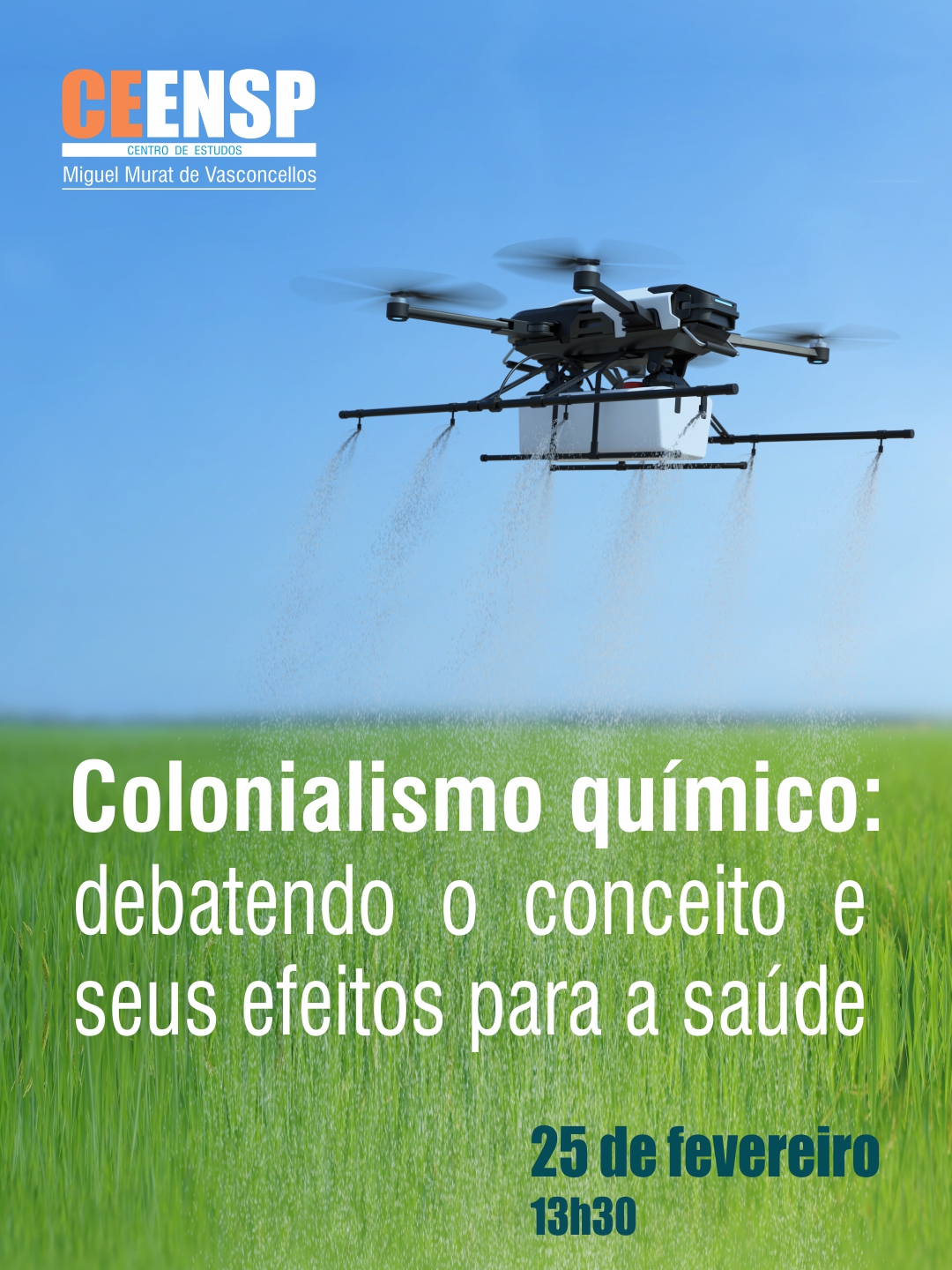 Centro de Estudos debate o colonialismo químico e seus impactos na saúde