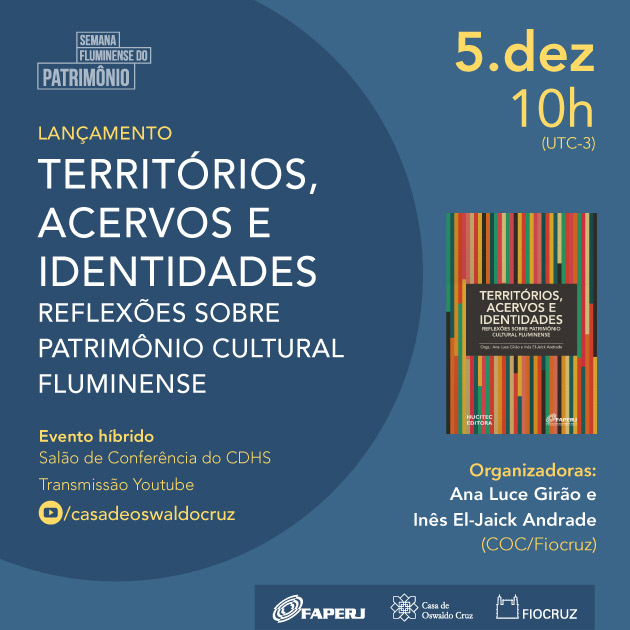 Ebook reúne reflexões sobre patrimônio cultural fluminense: lançamento em 5/12