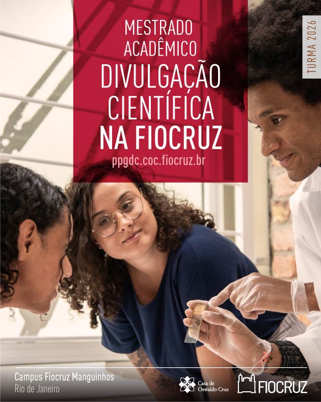 Mestrado em Divulgação Científica recebe inscrições para a turma de 2026 