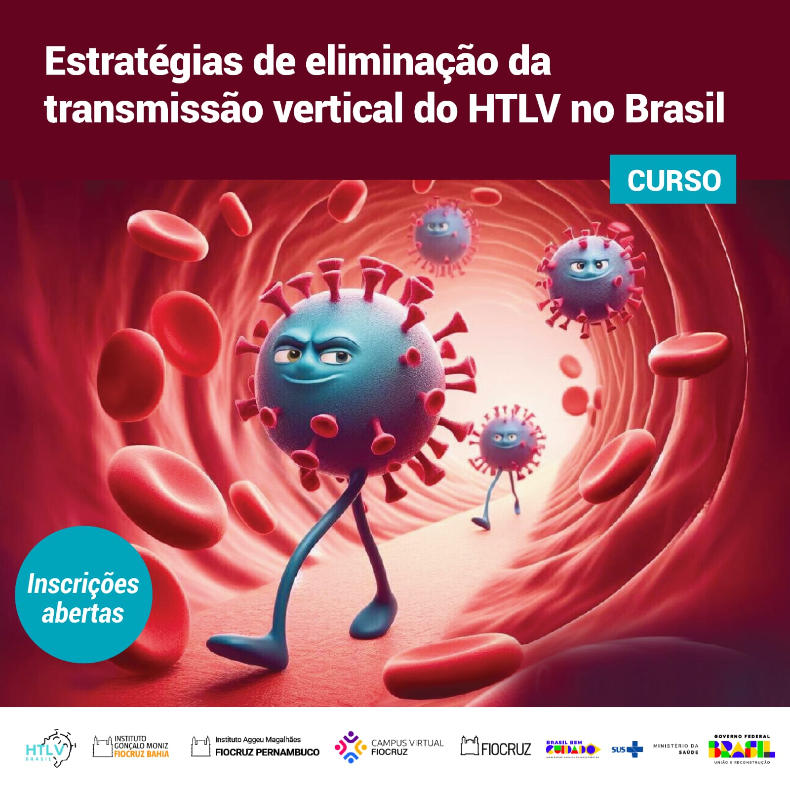 Curso busca conscientizar profissionais e população sobre combate ao HTLV