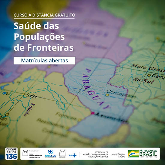 Saúde das Populações de Fronteiras: Fiocruz Mato Grosso do Sul oferece novo curso online