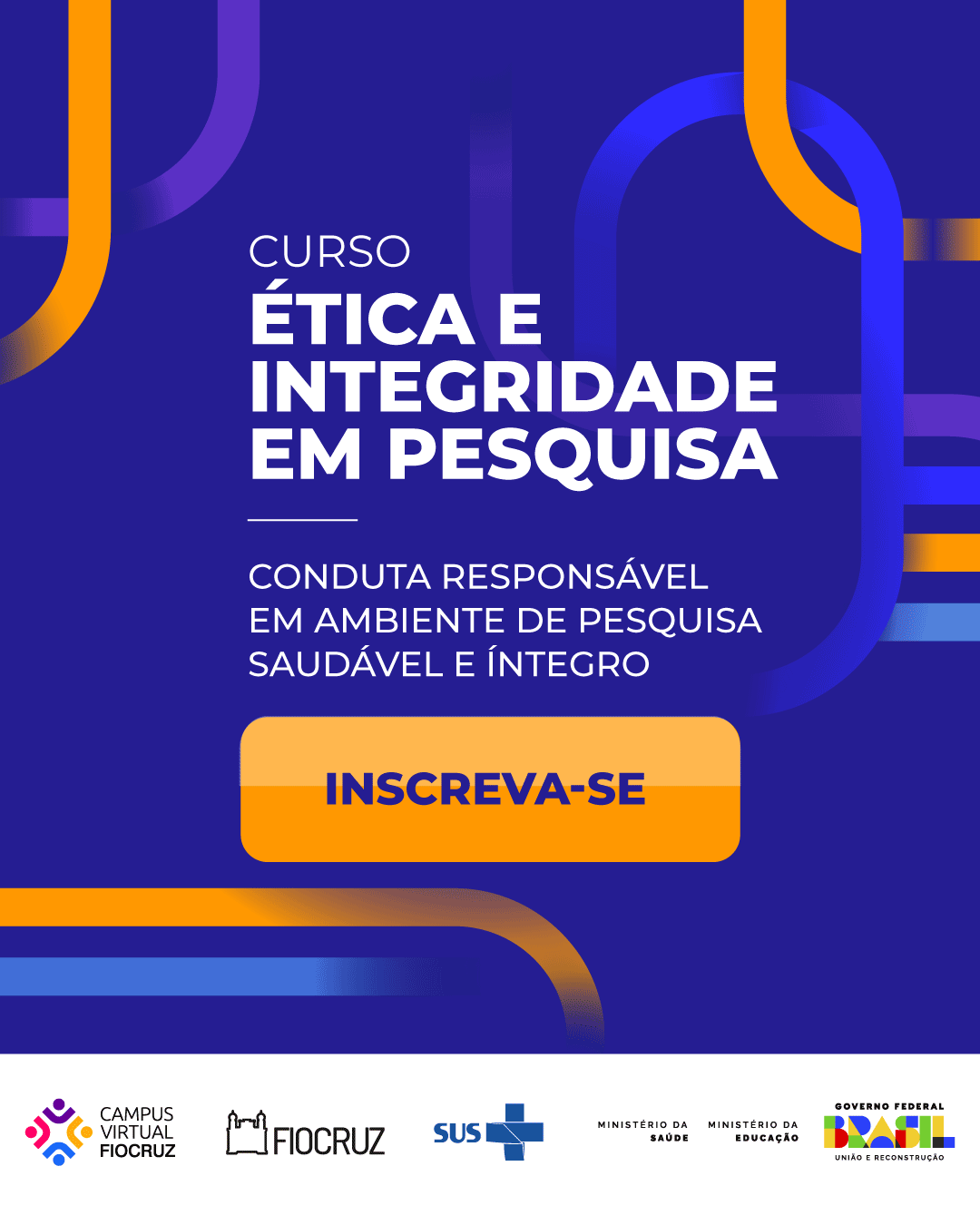 Ética em pesquisa nos tempos de tecnologias digitais é tema de Seminário. Confira formação do Campus Virtual sobre o assunto