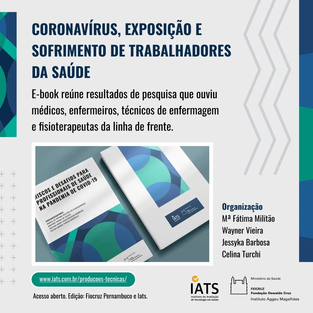E-book retrata a Covid-19 entre profissionais de saúde de Pernambuco