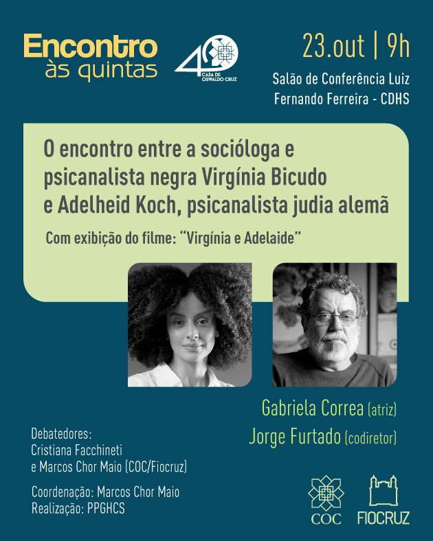 Encontro às Quintas exibe e debate o filme ´Virgínia e Adelaide´