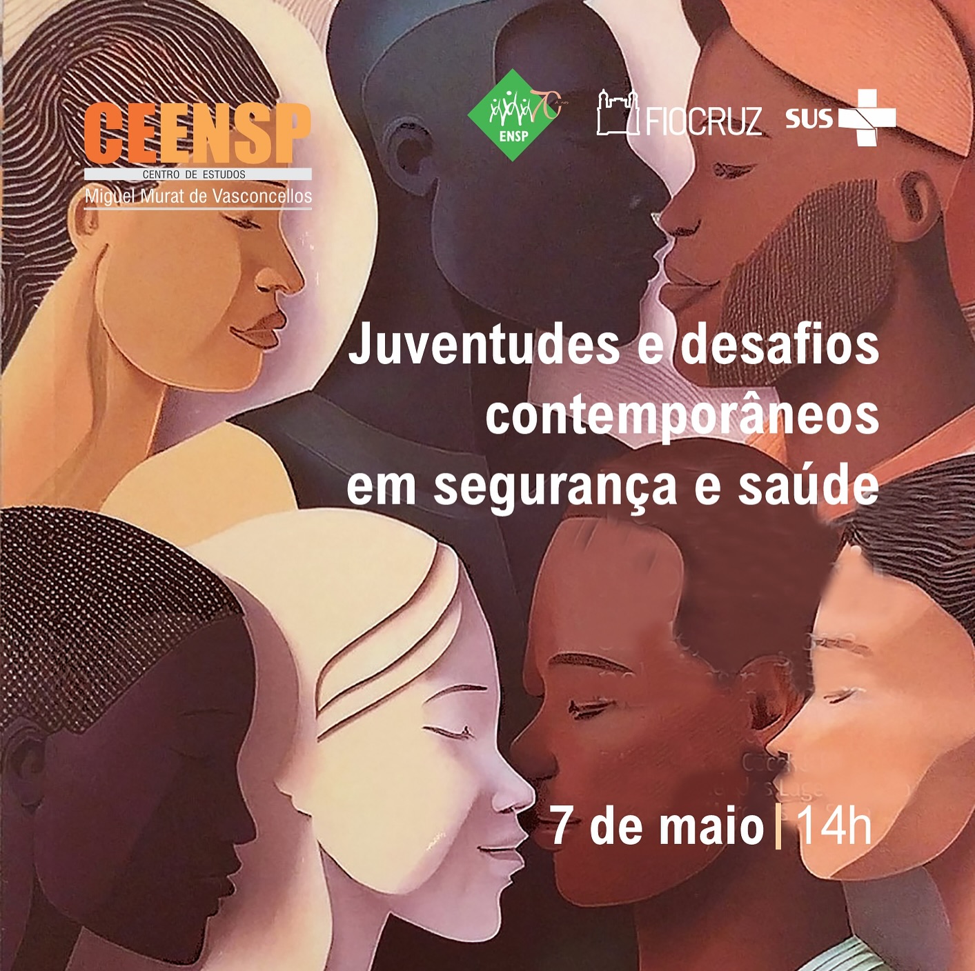 Juventudes e desafios em segurança e saúde são tema de Centro de Estudos em 7/5