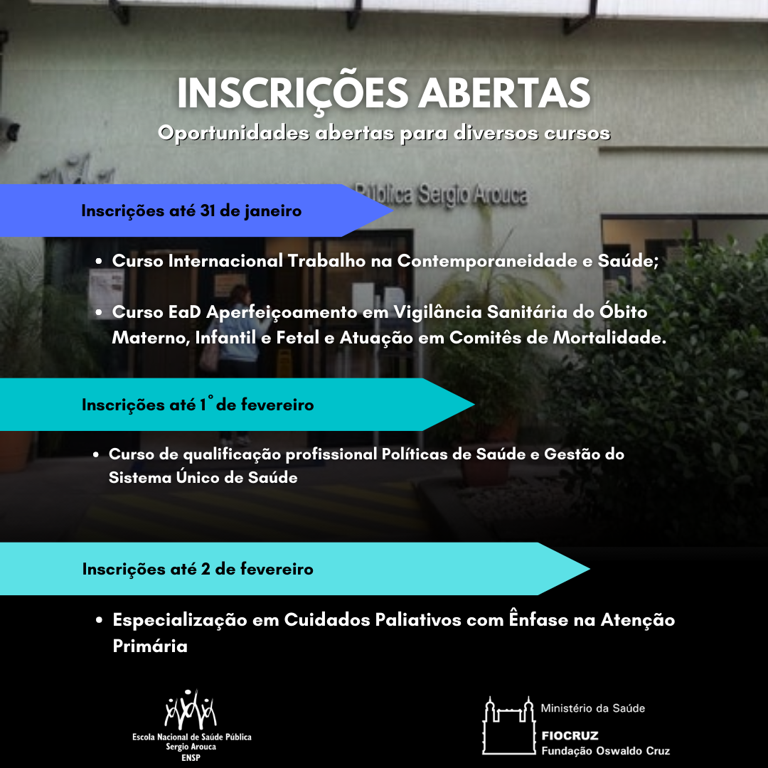 OPORTUNIDADES DE CURSOS DE QUALIFICAÇÃO PROFISSIONAL EM DIVERSAS ÁREAS