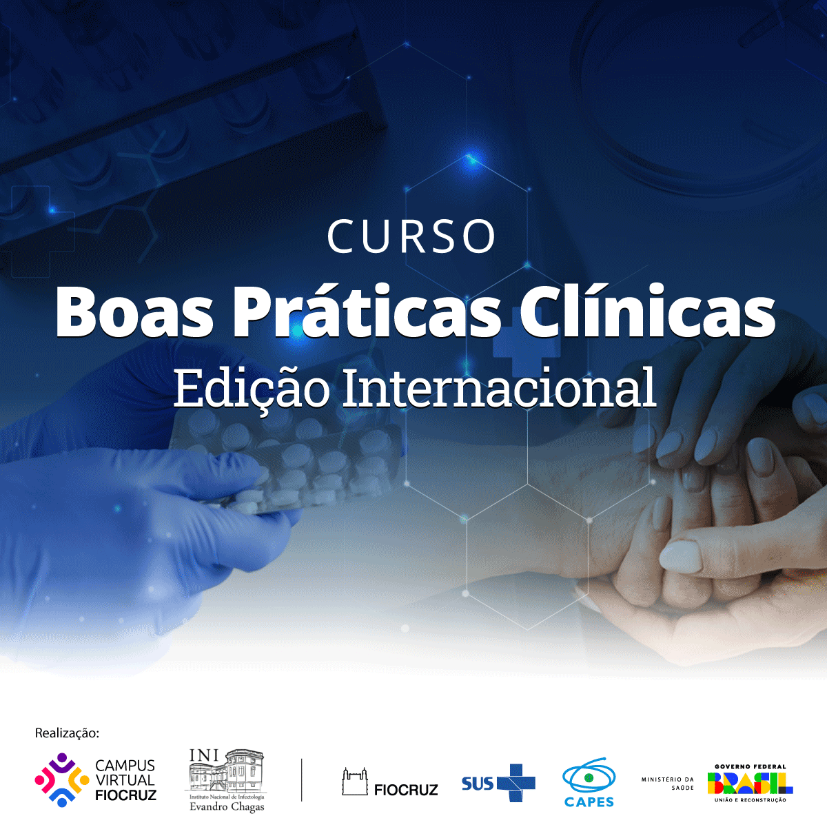 Fiocruz lança edição internacional de curso sobre boas práticas clínicas. A formação é online