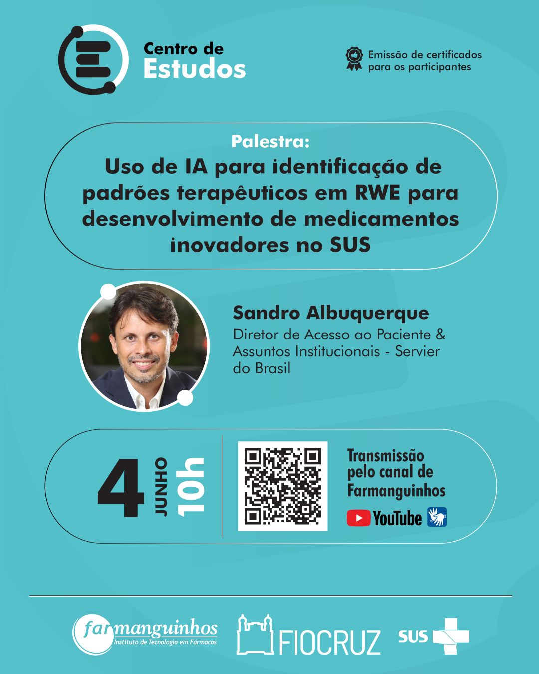 Uso de IA para identificação de padrões terapêuticos em RWE é tema de centro de estudos