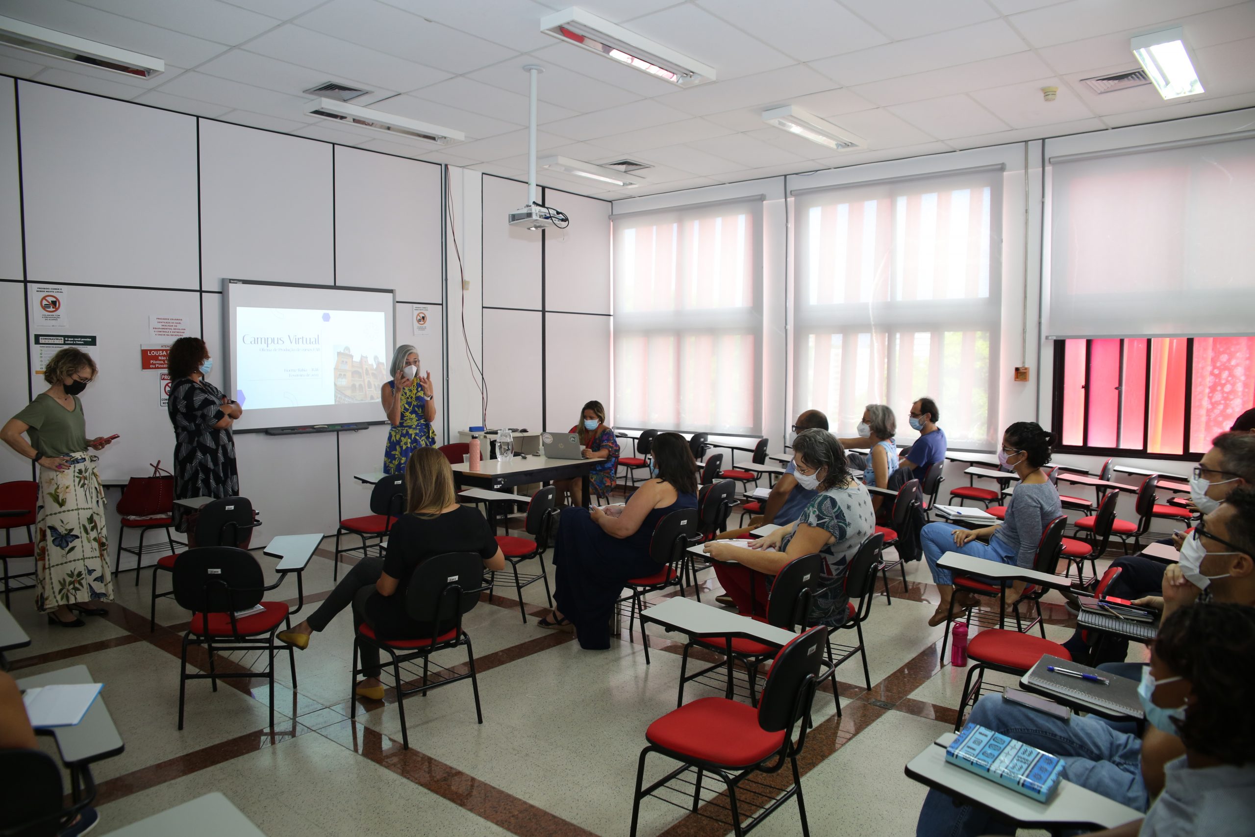 Campus Virtual realiza oficina sobre produção de curso EaD na Fiocruz Bahia