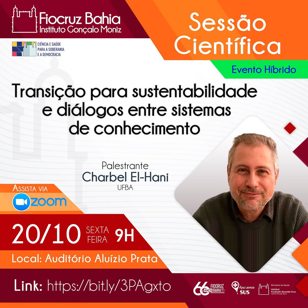 Fiocruz Bahia debate transição para sustentabilidade em sessão científica