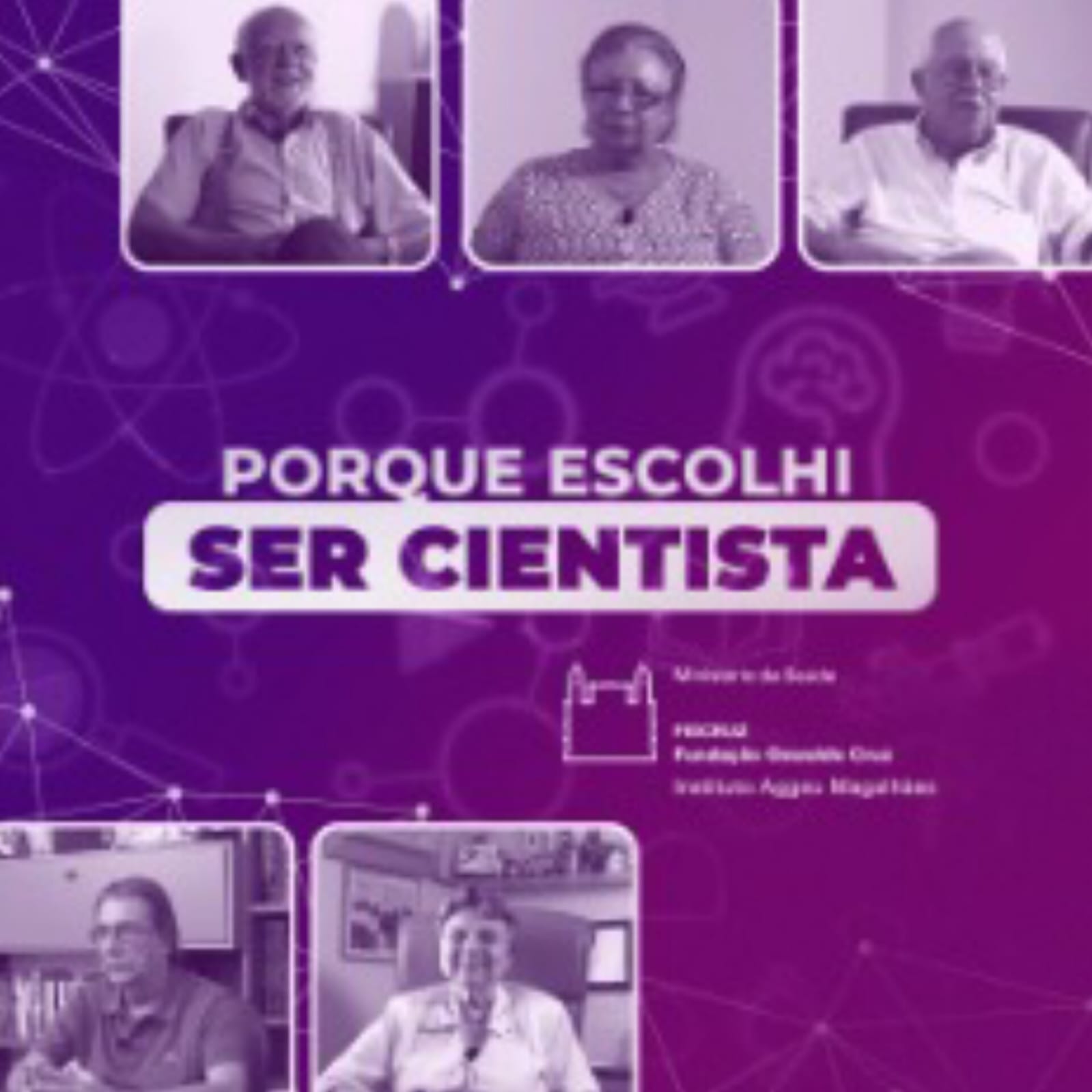Fiocruz Pernambuco lança a série 'Por que escolhi ser cientista'