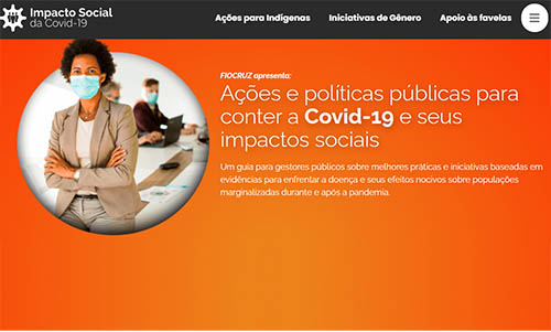 Fiocruz e Reino Unido lançam guia Impacto Social da Covid-19