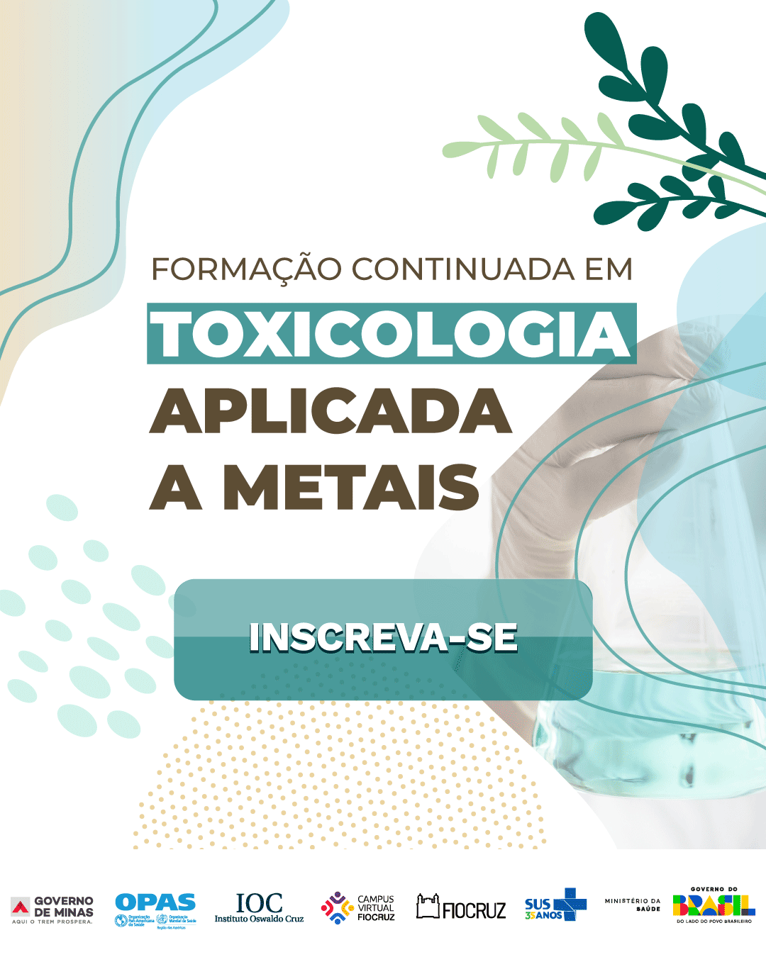Exposição invisível, riscos reais: curso prepara profissionais do SUS para enfrentar impactos da contaminação e intoxicação por metais