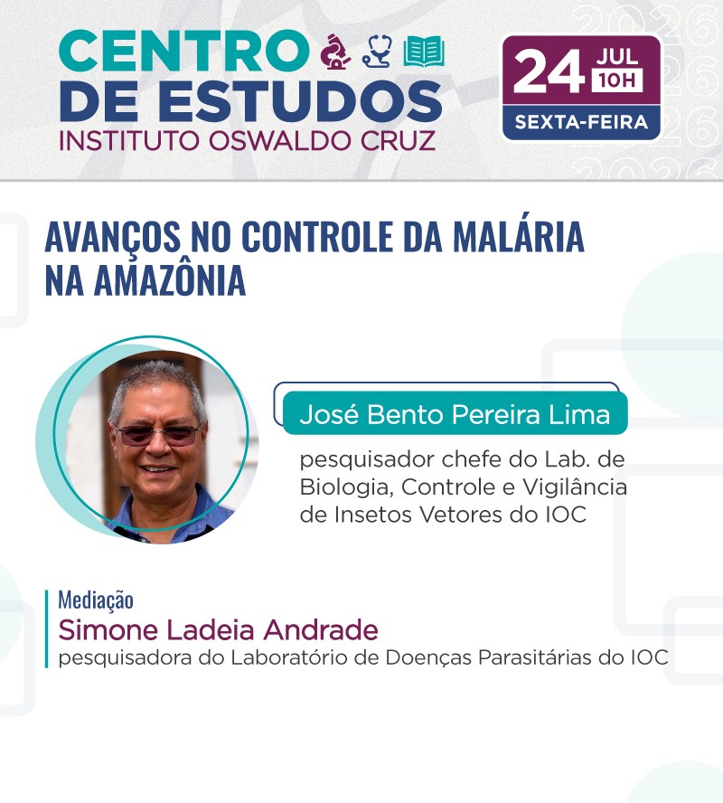 Centro de Estudos aborda avanços no controle da malária na Amazônia