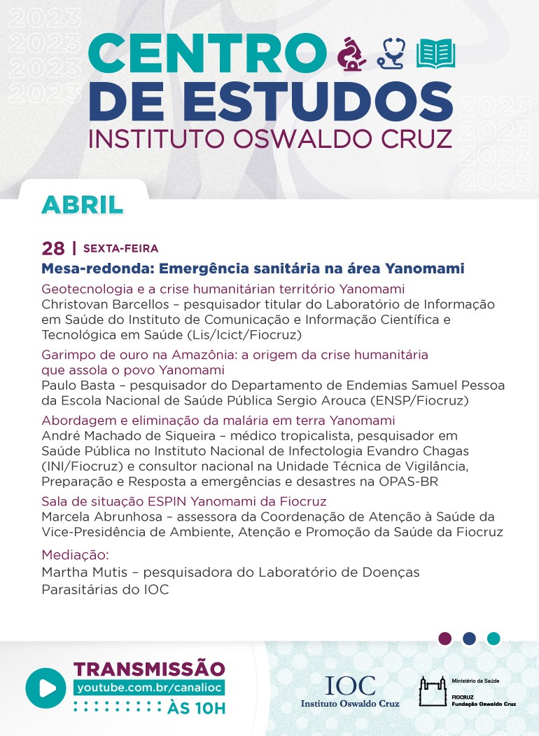 Fiocruz promove Centro de Estudos sobre Emergência sanitária na área Yanomami