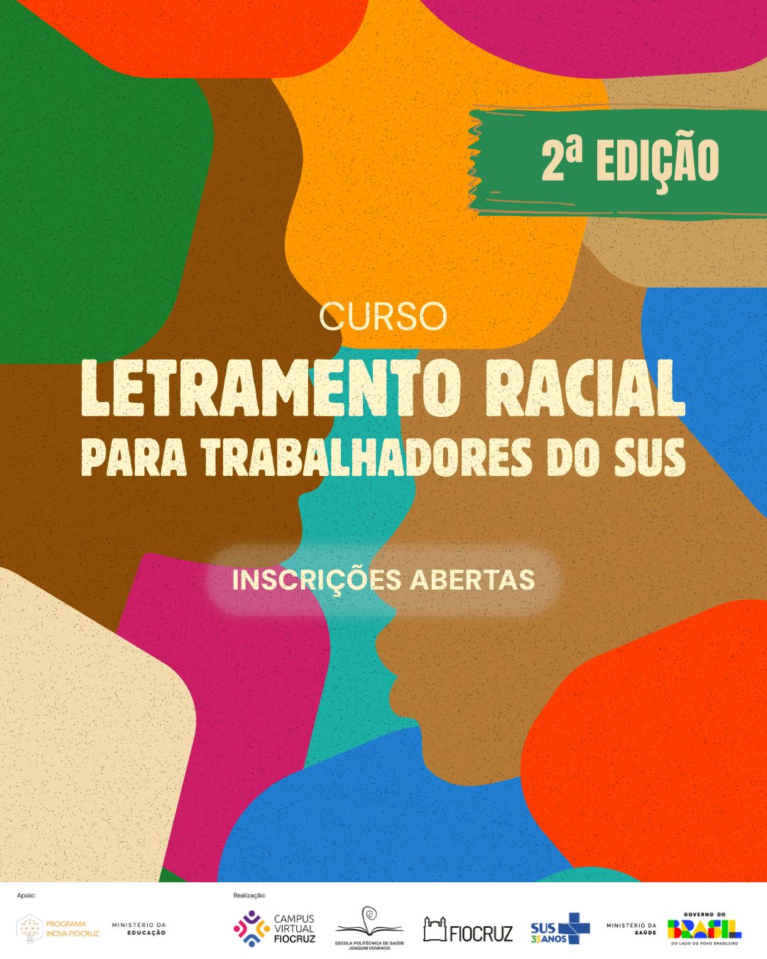 No Dia da Consciência Negra, Campus Virtual destaca curso Letramento Racial para Trabalhadores do SUS