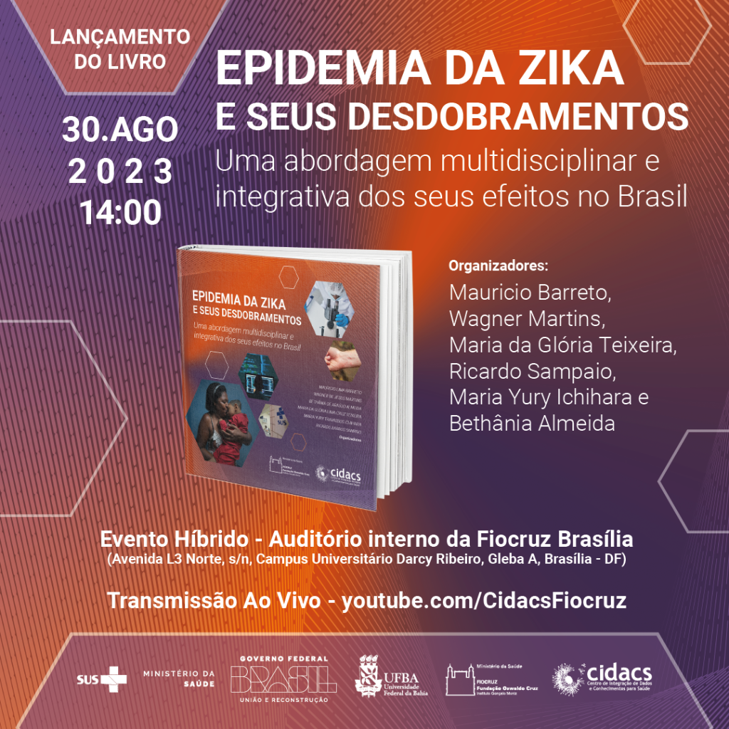 Livro sobre a epidemia de Zika terá lançamento online em 30/8