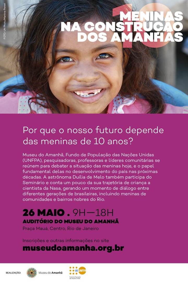 O futuro está nas meninas de 10 anos