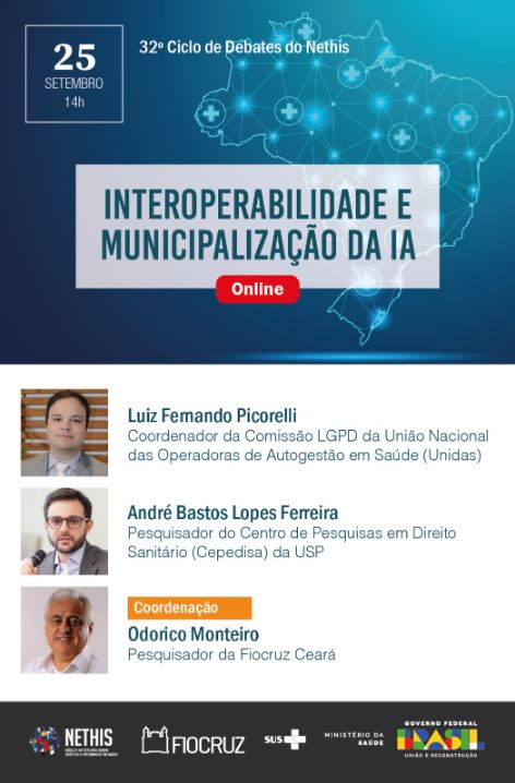 Fiocruz Brasília discute interoperabilidade e municipalização da inteligência artificial no SUS