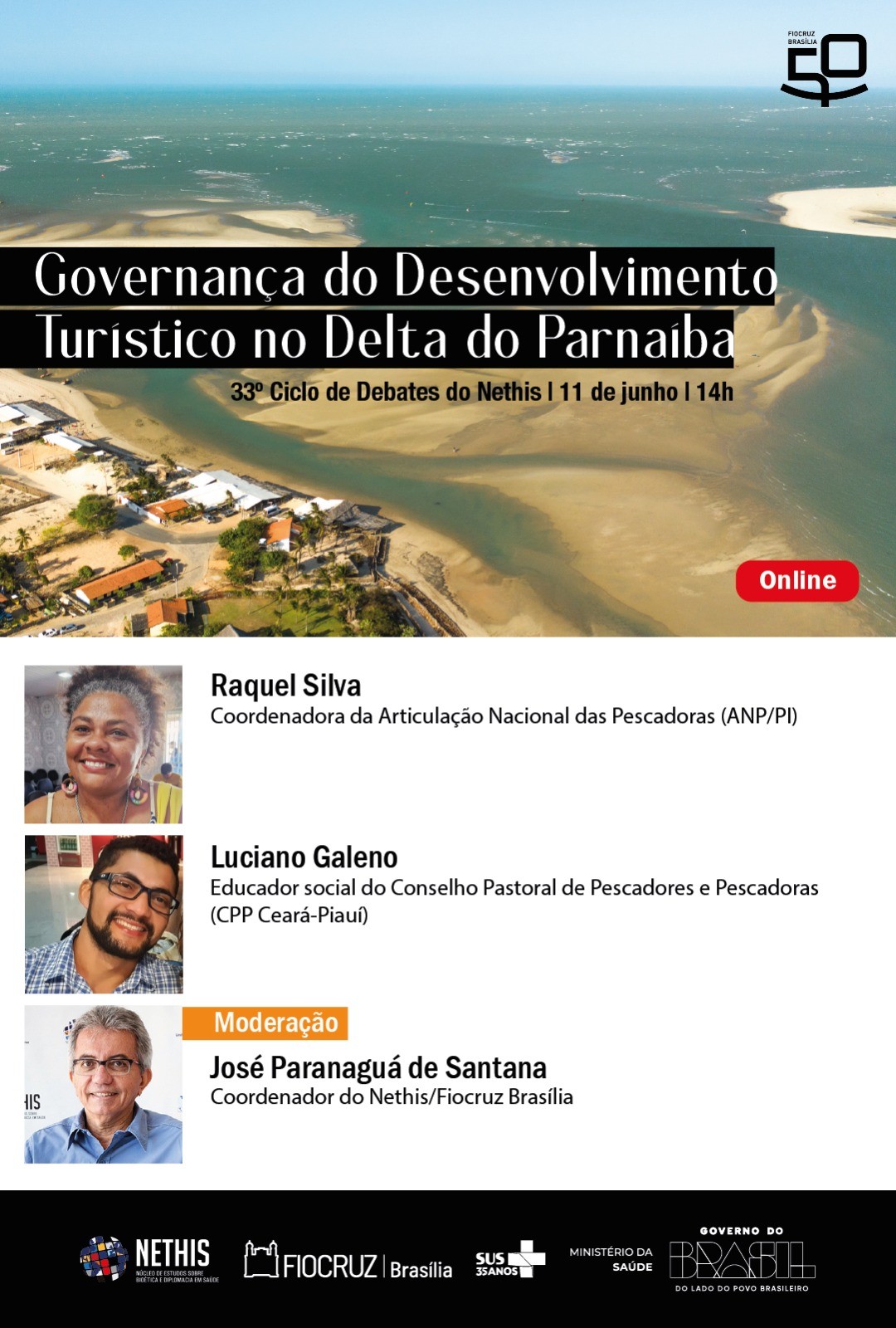 Lideranças comunitárias debatem governança do turismo no Delta do Parnaíba
