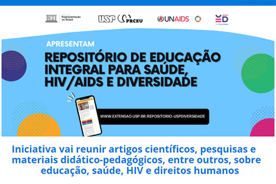 Unesco disponibiliza repositório de educação integral para Saúde, HIV/Aids e Diversidades