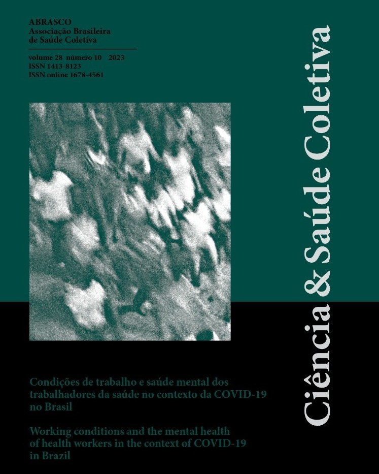 Revista Ciência e Saúde Coletiva aborda condições de trabalho e saúde mental dos trabalhadores da saúde no contexto da Covid-19 no Brasil