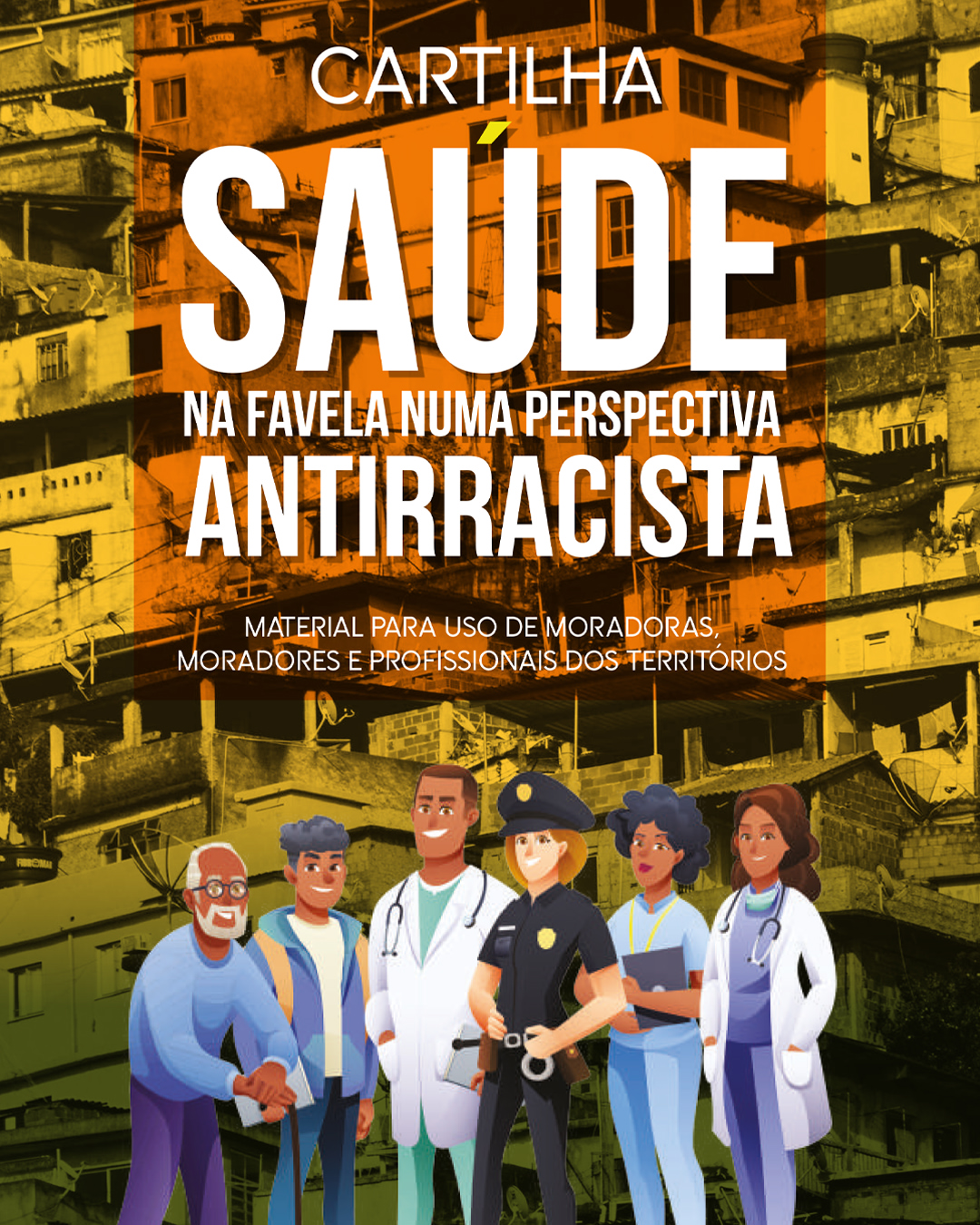 Fiocruz e MNU-RJ lançam cartilha sobre saúde antirracista em territórios de favelas do Rio de Janeiro