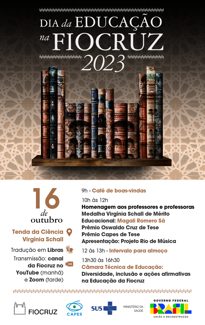 Semana da Educação Fiocruz 2023 homenageará alunos e docentes premiados